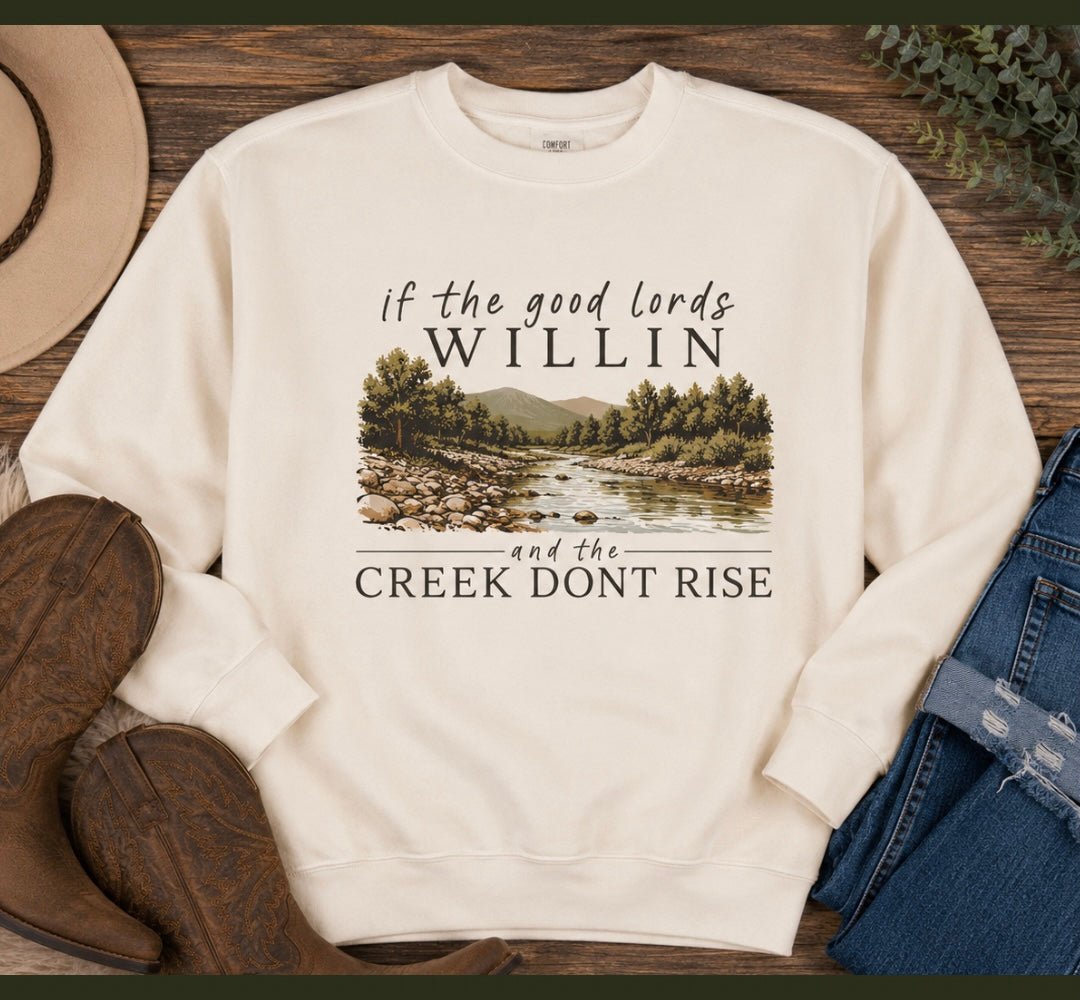GOOD LORD WILLIN - CC TEE OR SWEATSHIRT - CountryFide Custom Accessories and Outdoors