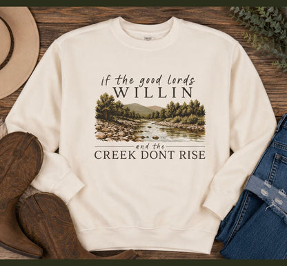 GOOD LORD WILLIN - CC TEE OR SWEATSHIRT - CountryFide Custom Accessories and Outdoors