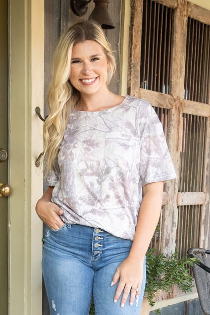 GREY CAMO POCKET TEE - CountryFide Custom Accessories and Outdoors