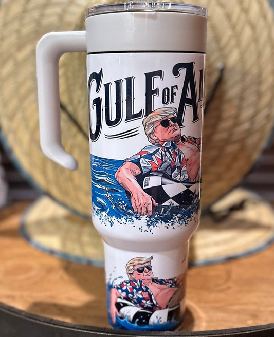 GULF OF AMERICA TUMBLER - 40oz - CountryFide Custom Accessories and Outdoors