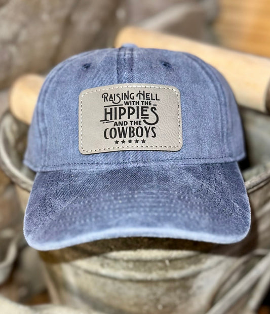 HIPPIES AND COWBOYS PONYTAIL CAP - CountryFide Custom Accessories and Outdoors