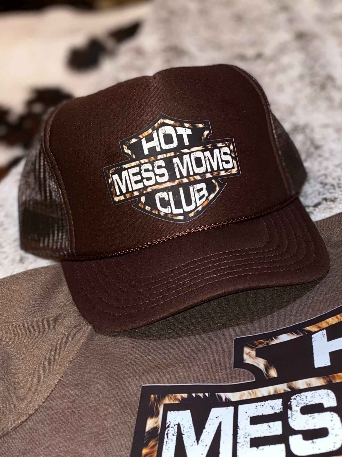 HOT MESS MOMS CLUB CAP - CountryFide Custom Accessories and Outdoors