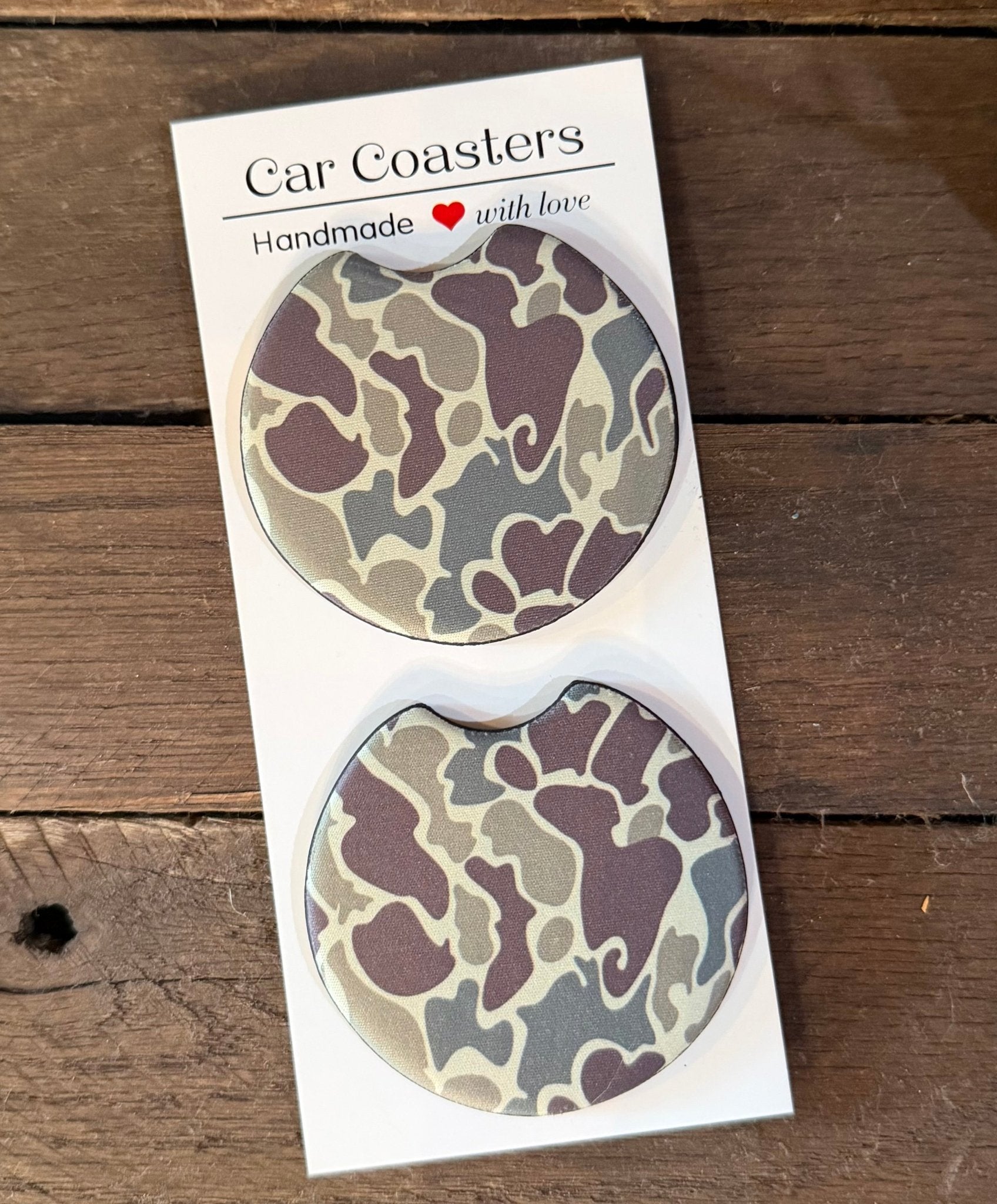 HUNT AND FISH CAR COASTERS - CountryFide Custom Accessories and Outdoors
