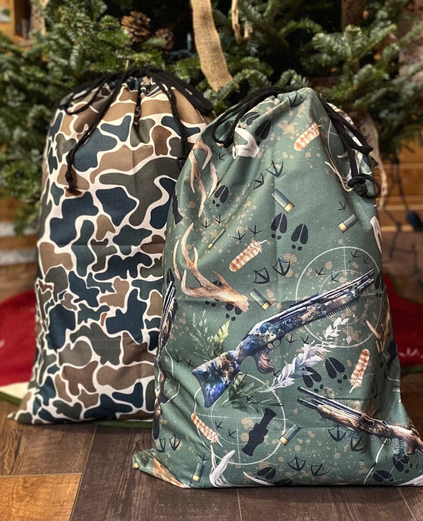 HUNTING AND CAMO SANTA SACKS - CountryFide Custom Accessories and Outdoors