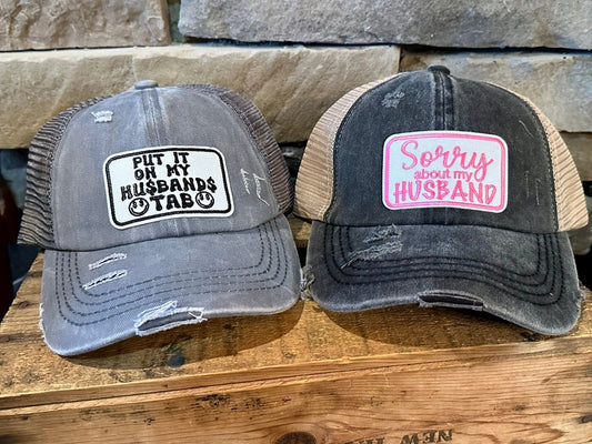 HUSBAND CAPS - CountryFide Custom Accessories and Outdoors