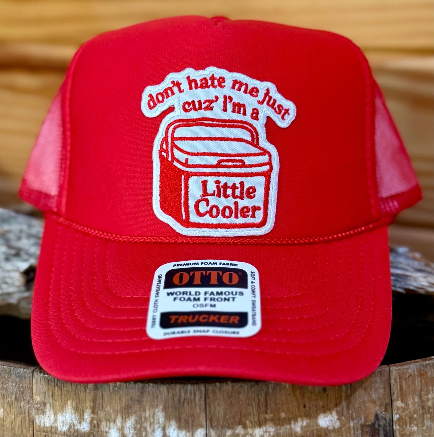 I’M COOLER RED TRUCKER CAP - CountryFide Custom Accessories and Outdoors