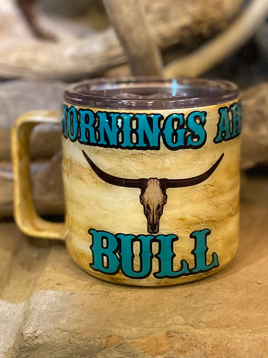 MORNINGS ARE BULL - CountryFide Custom Accessories and Outdoors