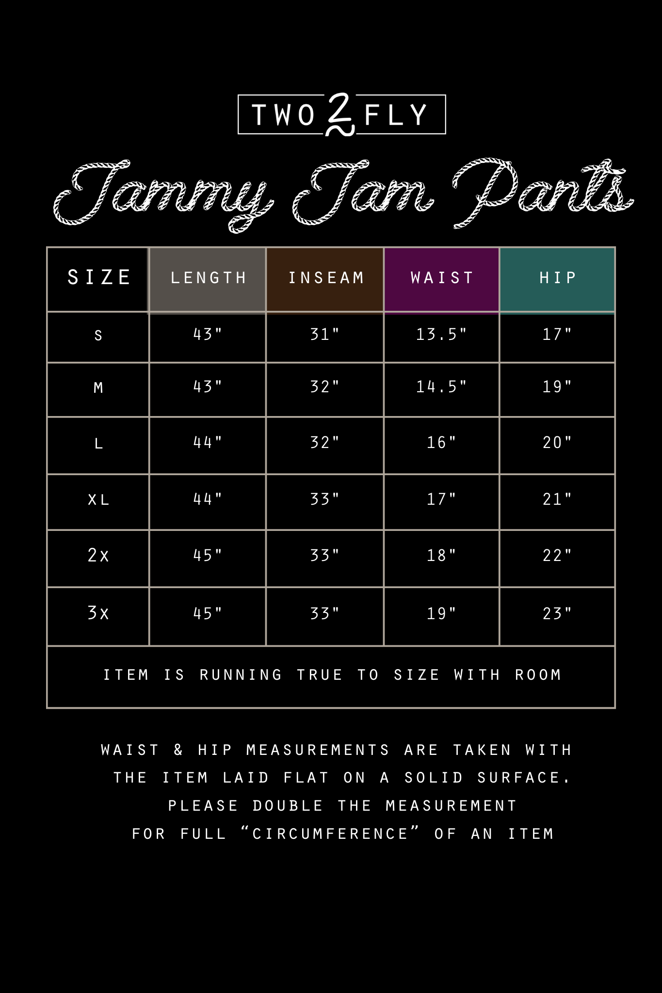 JAMMY JAMS PANTS * MIDNIGHT