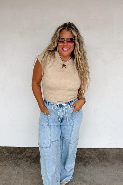 JOVIE TIE WAIST JEANS by Blakeley - CountryFide Custom Accessories and Outdoors