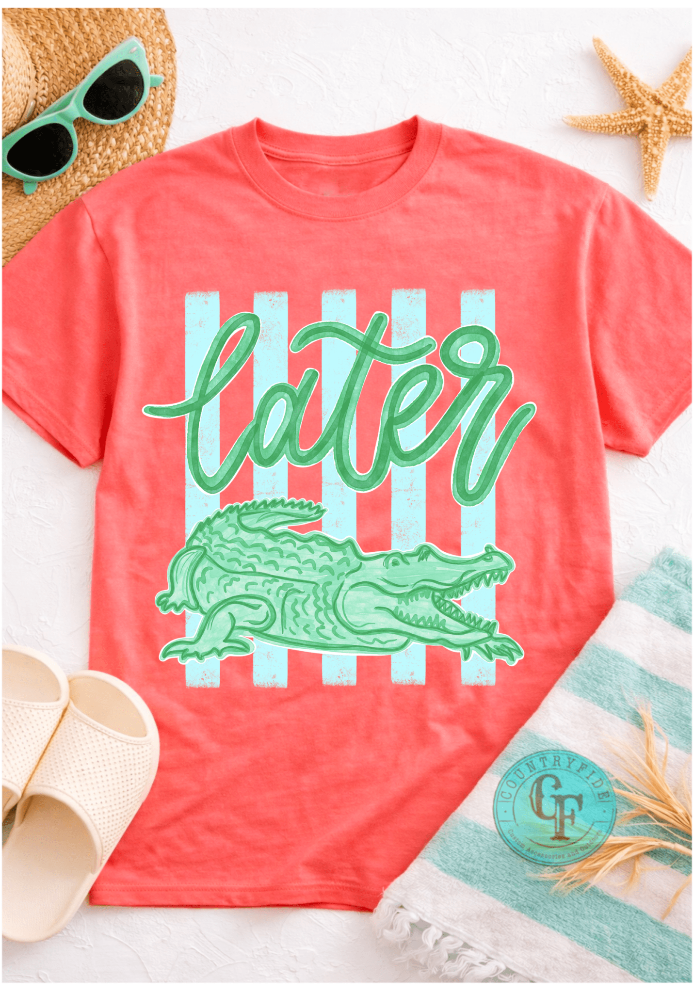 LATER GATOR TEE - CountryFide Custom Accessories and Outdoors