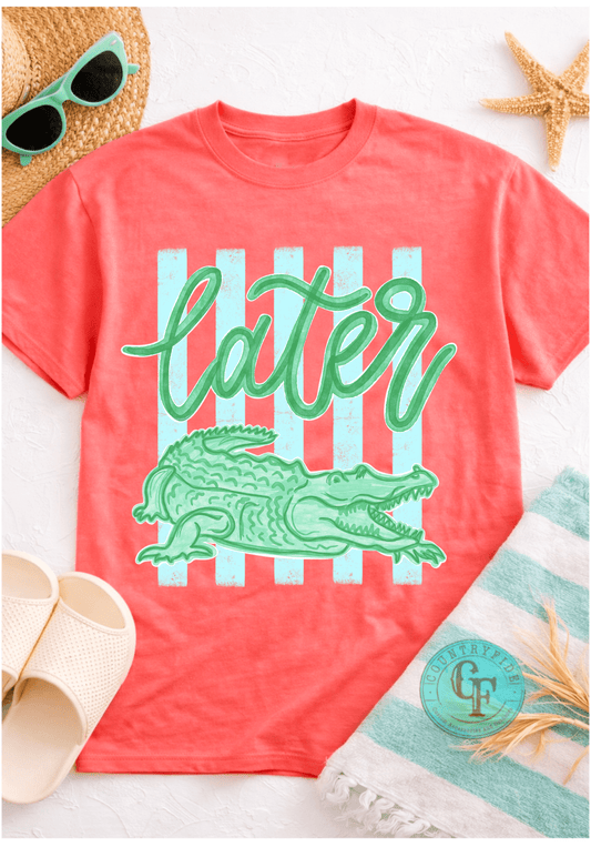LATER GATOR TEE - CountryFide Custom Accessories and Outdoors
