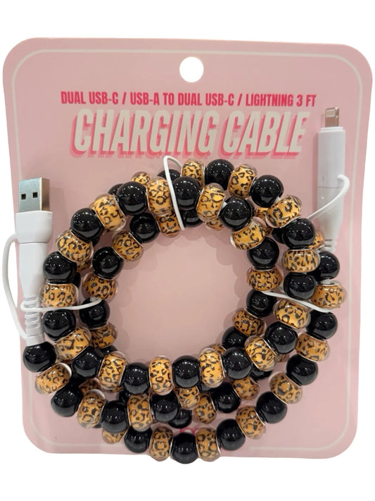 LEOPARD BEAD CHARGER 4 IN 1 - CountryFide Custom Accessories and Outdoors