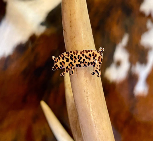 LEOPARD PIG STRETCH RING - CountryFide Custom Accessories and Outdoors