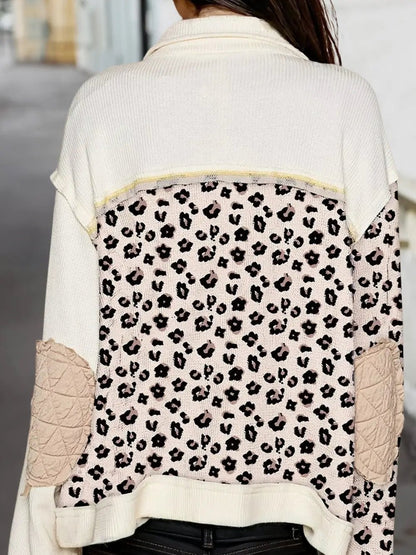 Leopard Waffle Quilted Patchwork Jacket - CountryFide Custom Accessories and Outdoors