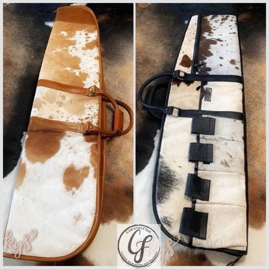 Long Protection Cow Hide and Leather Case - CountryFide Custom Accessories and Outdoors