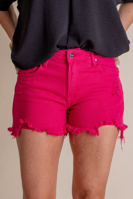 MACIE FRAYED SHORTS - CountryFide Custom Accessories and Outdoors