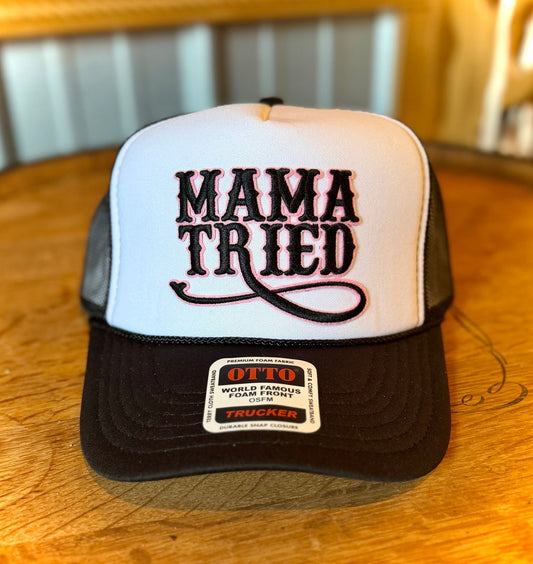 MAMA TRIED TRUCKER CAP - CountryFide Custom Accessories and Outdoors