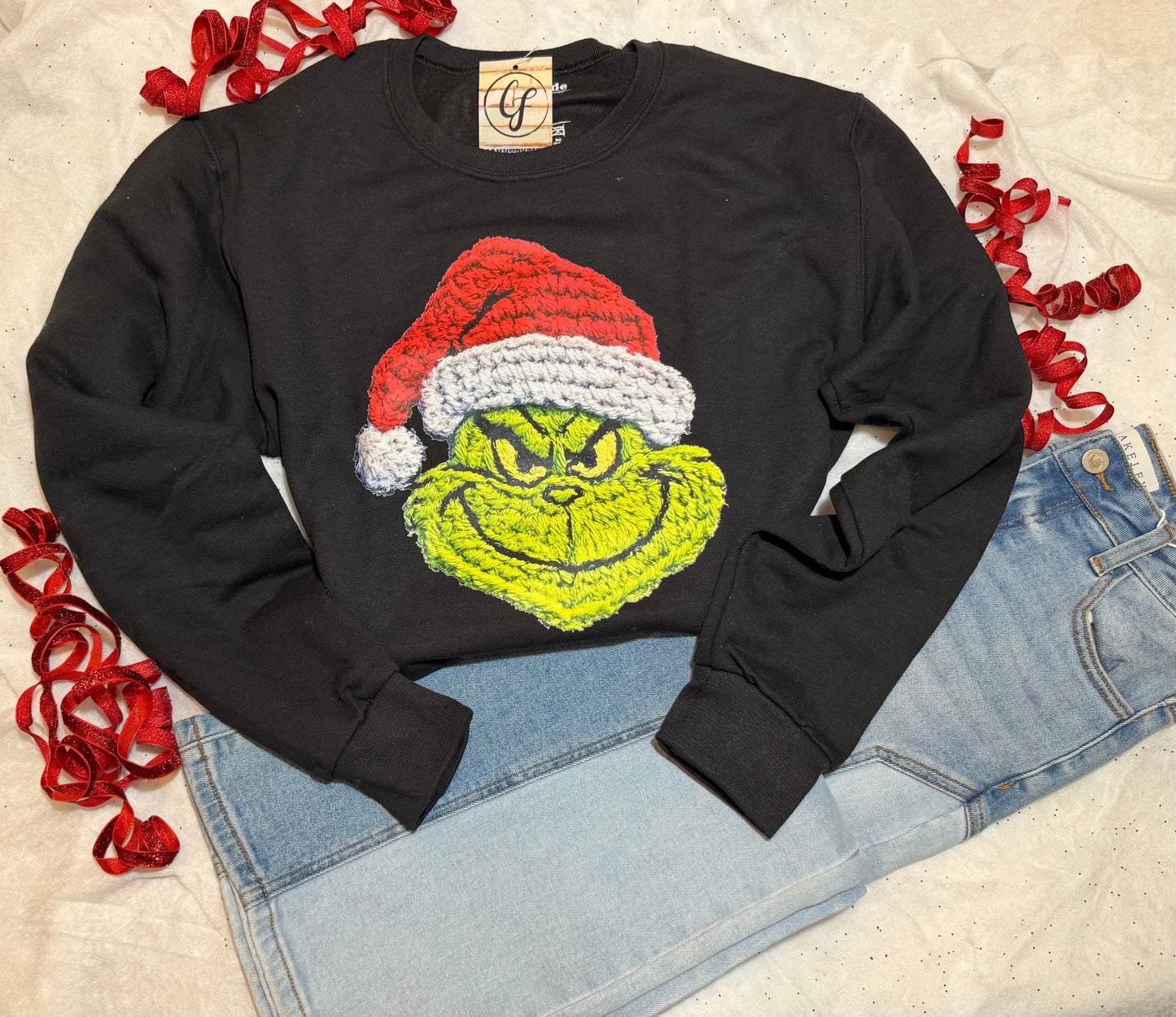 MR. GREEN YARN PRINT SWEATSHIRT - CountryFide Custom Accessories and Outdoors