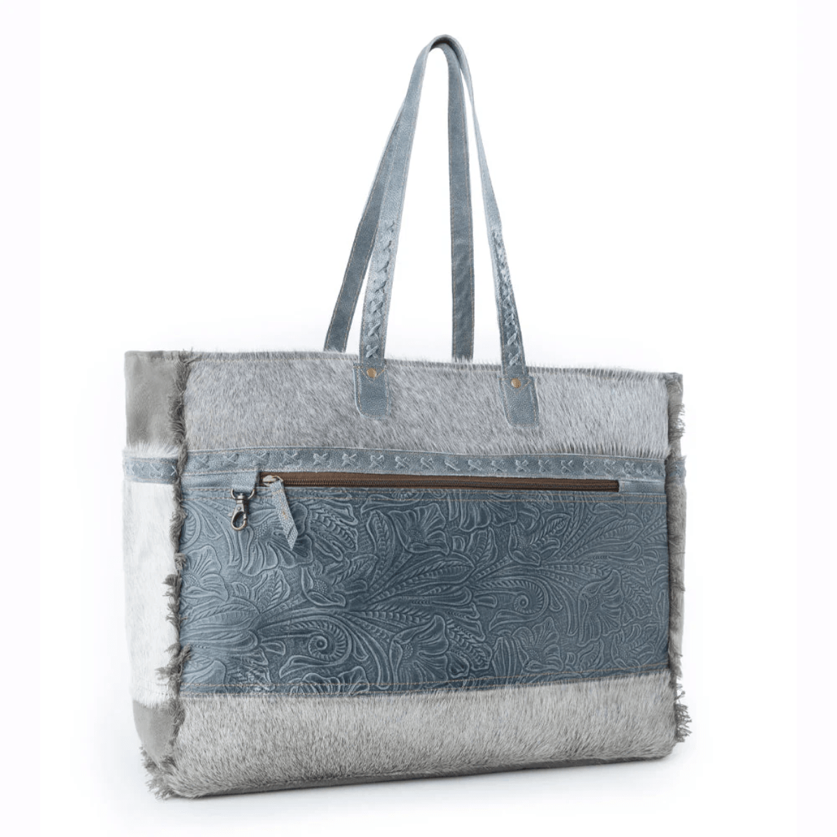 Myra Desert Willow Weekender Bag In Denim Blue - CountryFide Custom Accessories and Outdoors