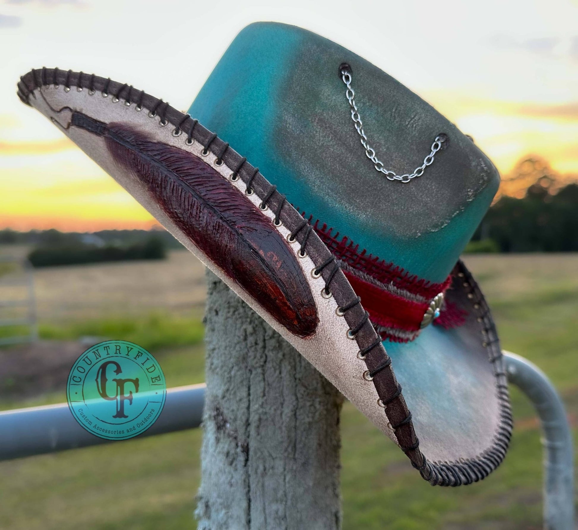 MYSTICAL FEATHER HAT - CountryFide Custom Accessories and Outdoors