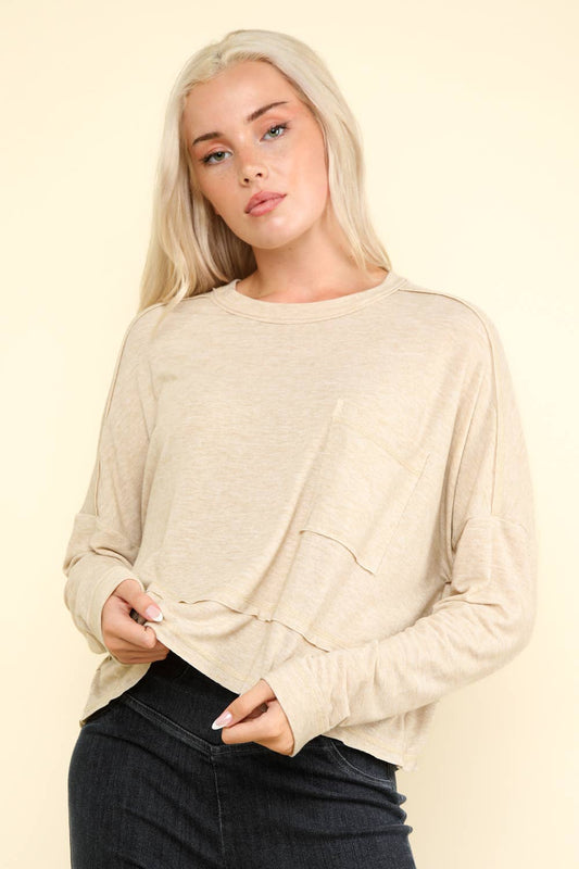 Oversized Casual Knit Top - CountryFide Custom Accessories and Outdoors