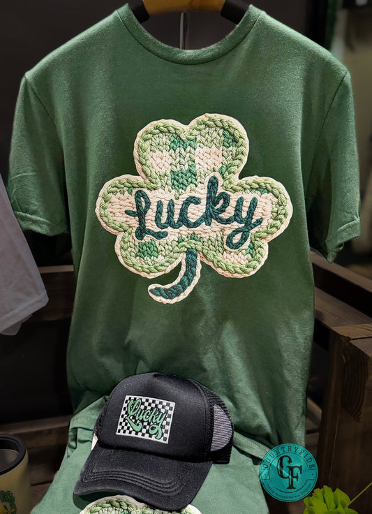 PATCHWORK CLOVER TEE - CountryFide Custom Accessories and Outdoors