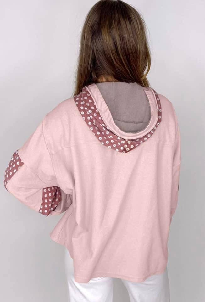 PINK POLKA DOT HOODED PULLOVER - *PRE - ORDER - CountryFide Custom Accessories and Outdoors