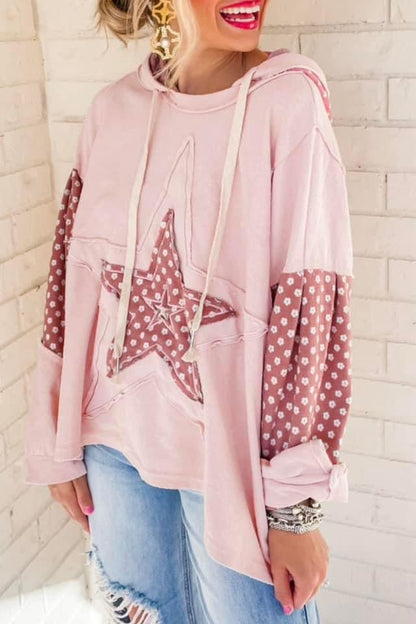 PINK POLKA DOT HOODED PULLOVER - *PRE - ORDER - CountryFide Custom Accessories and Outdoors