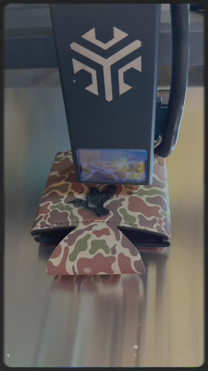 ENGRAVED LEATHER CAN DUSTERS - REGULAR SIZE