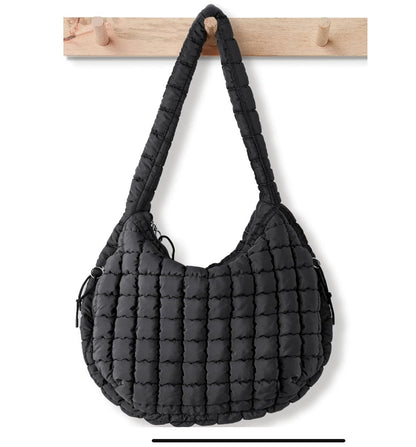 Quilted Puffer Shoulder Tote Bag - CountryFide Custom Accessories and Outdoors