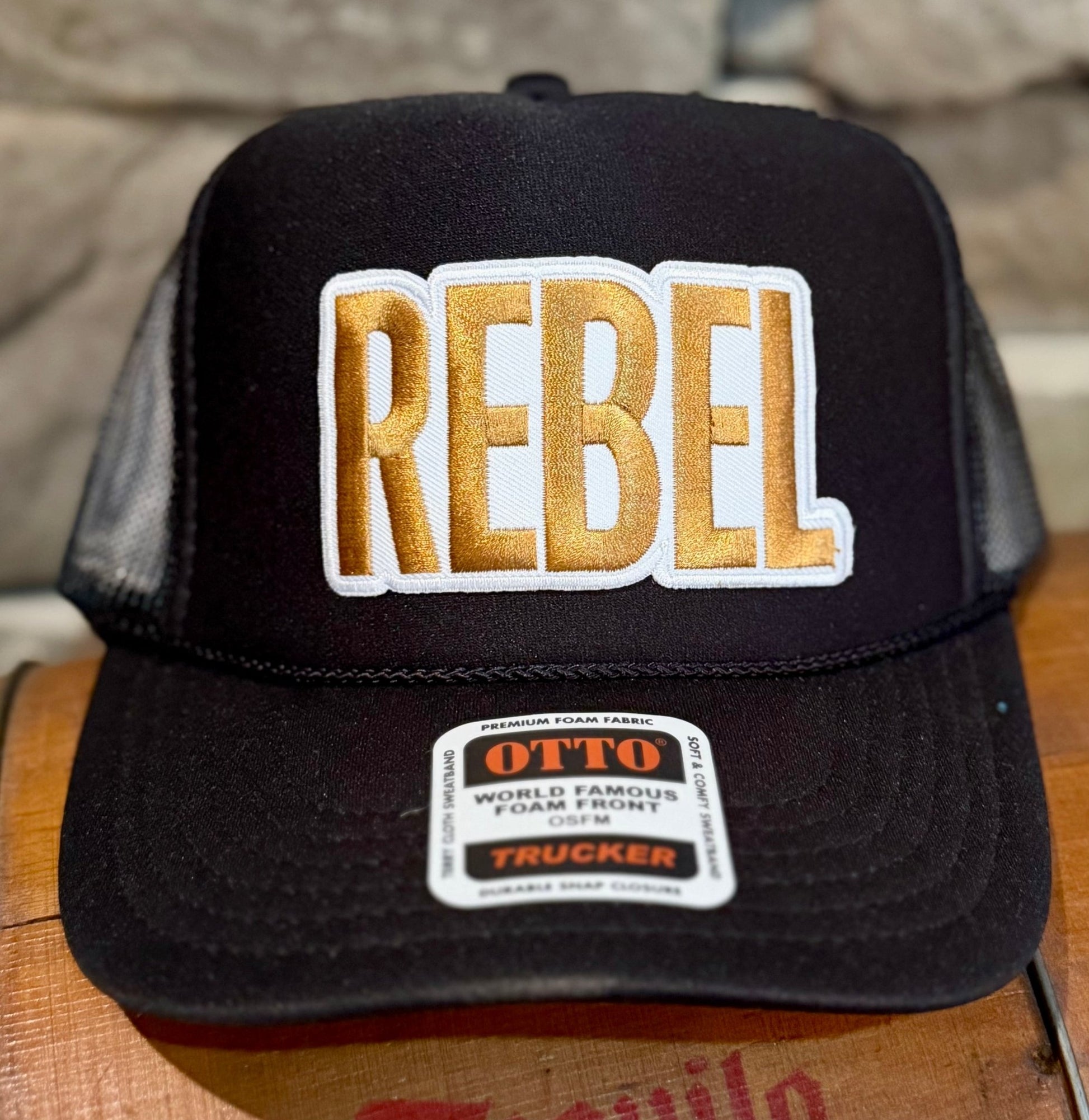 REBEL TRUCKER CAP - CountryFide Custom Accessories and Outdoors