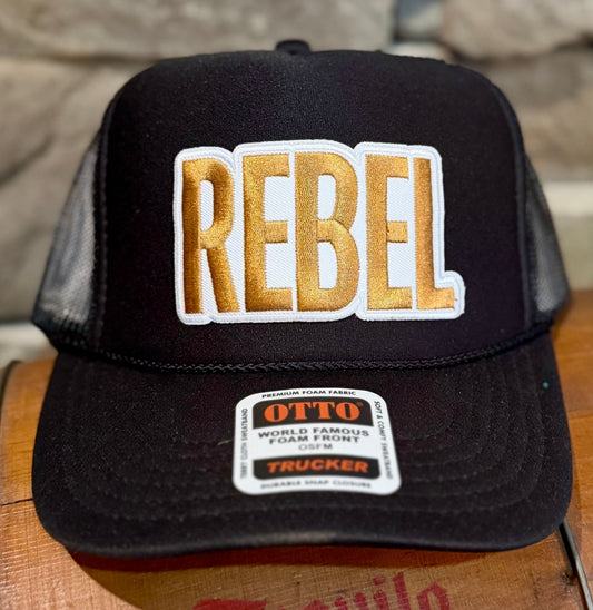 REBEL TRUCKER CAP - CountryFide Custom Accessories and Outdoors