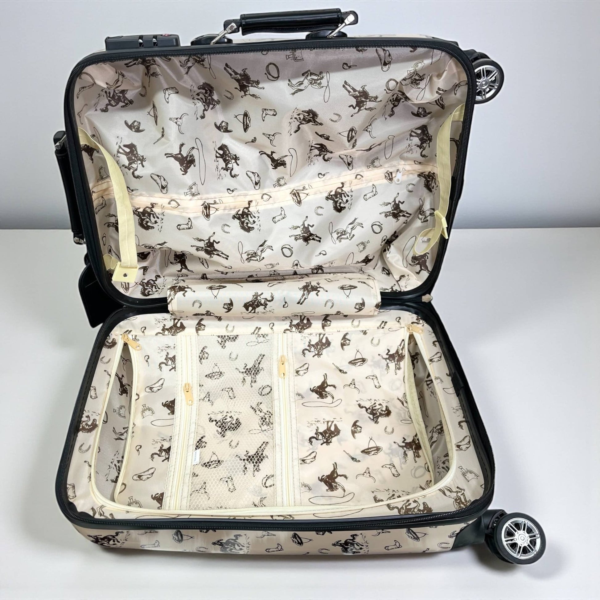 Rodeo rolling luggage suitcase  - CountryFide Custom Accessories and Outdoors