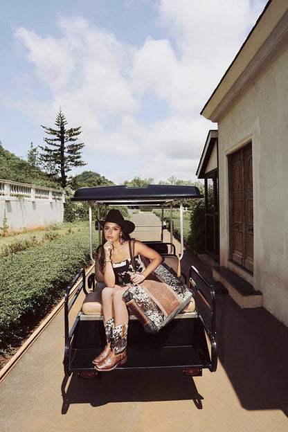 Saddle Belle Weekender Bag In Wild Clay - CountryFide Custom Accessories and Outdoors