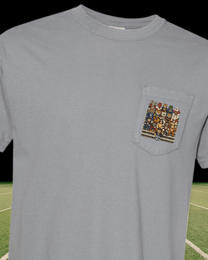 SEC FOOTBALL TEAM COMFORT COLORS TEE - CountryFide Custom Accessories and Outdoors