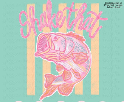 SHAKE THAT BASS SUMMER TEE - CountryFide Custom Accessories and Outdoors