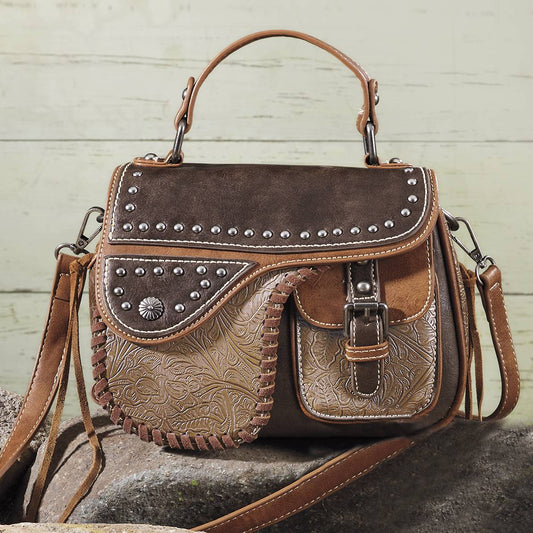 Side Saddle Crossbody Bag - Montana West - CountryFide Custom Accessories and Outdoors