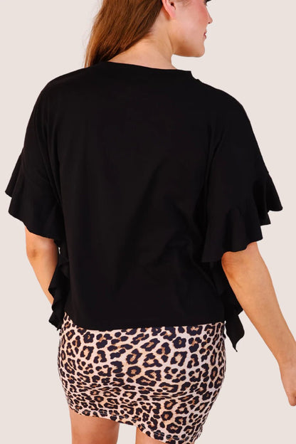Sideline Sparkle Ruffle Top - CountryFide Custom Accessories and Outdoors