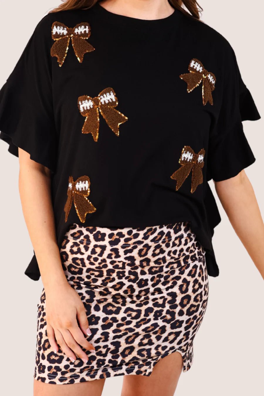 Sideline Sparkle Ruffle Top - CountryFide Custom Accessories and Outdoors