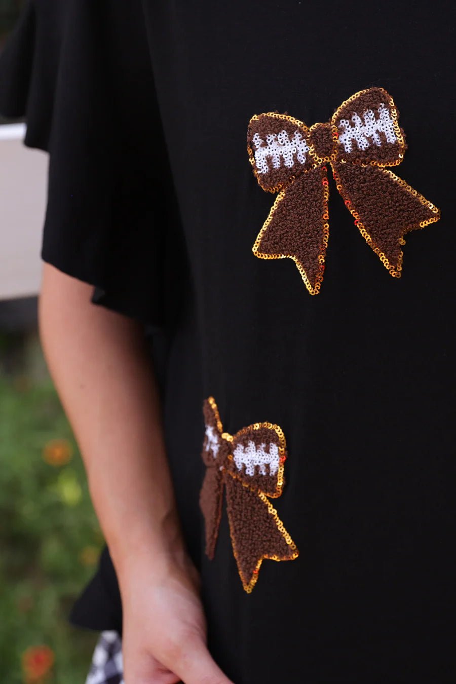 Sideline Sparkle Ruffle Top - CountryFide Custom Accessories and Outdoors