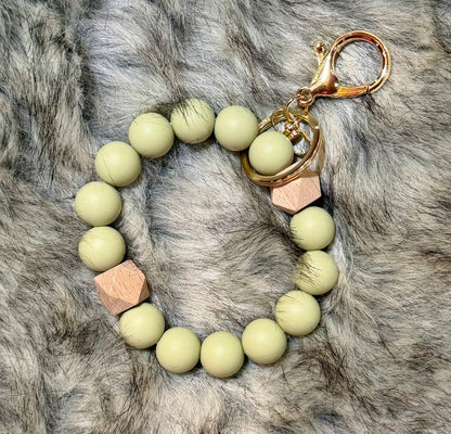 Silicone Beaded Wristlet Keychains - CountryFide Custom Accessories and Outdoors
