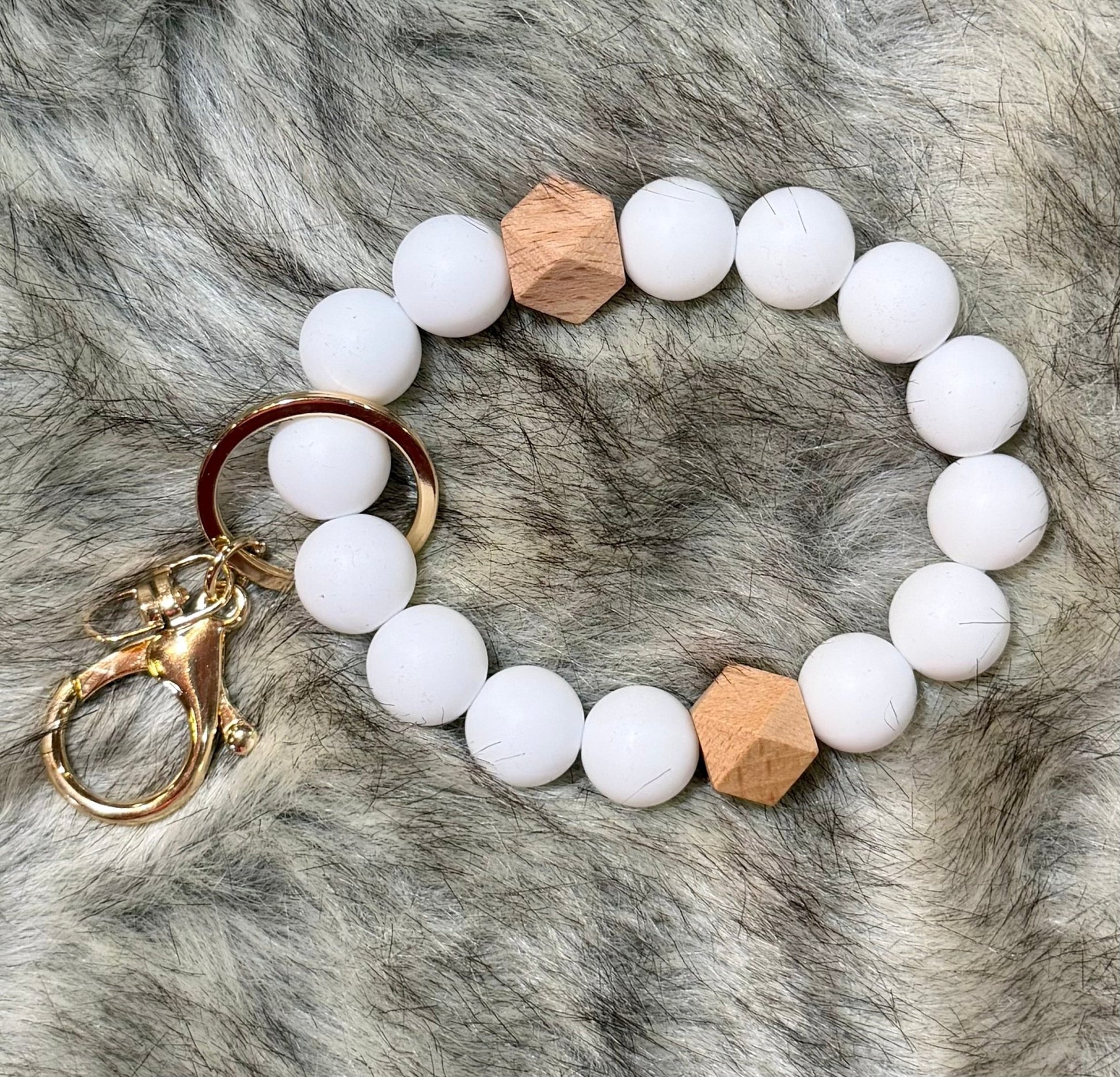 Silicone Beaded Wristlet Keychains - CountryFide Custom Accessories and Outdoors