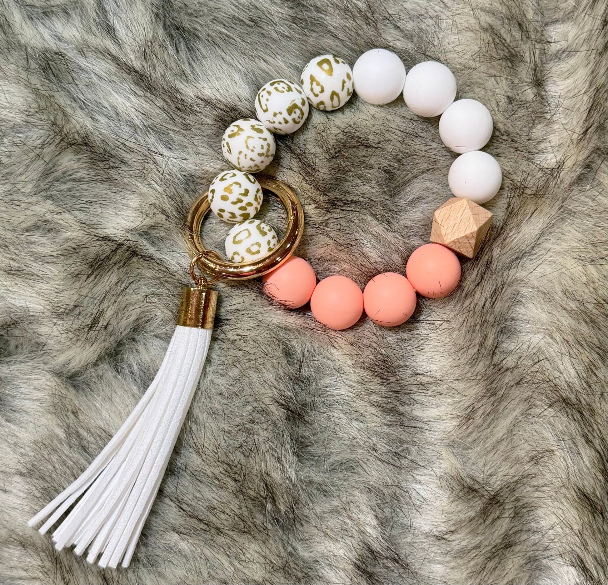 Silicone Beaded Wristlet Keychains - CountryFide Custom Accessories and Outdoors