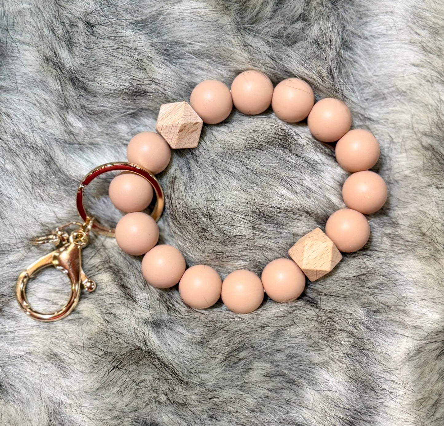 Silicone Beaded Wristlet Keychains - CountryFide Custom Accessories and Outdoors
