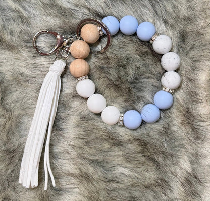 Silicone Beaded Wristlet Keychains - CountryFide Custom Accessories and Outdoors