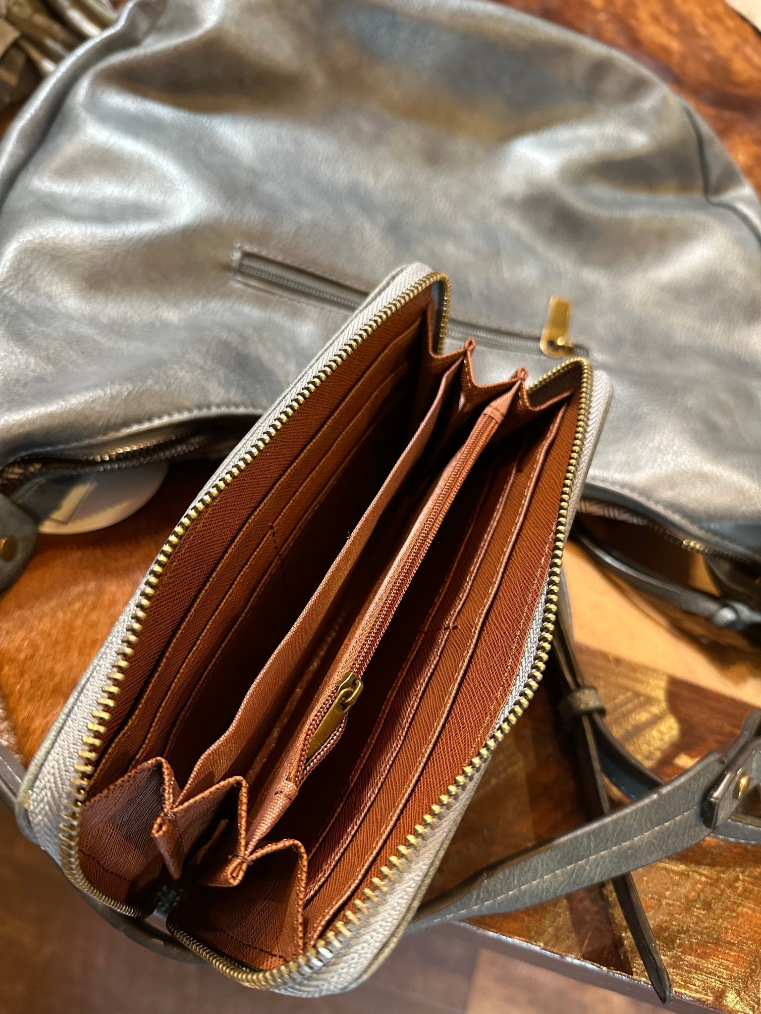 Slate Blue Crossbody & Wallet Set – Le Miel Brand - CountryFide Custom Accessories and Outdoors