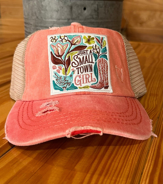 SMALL TOWN GIRL CAP - CountryFide Custom Accessories and Outdoors