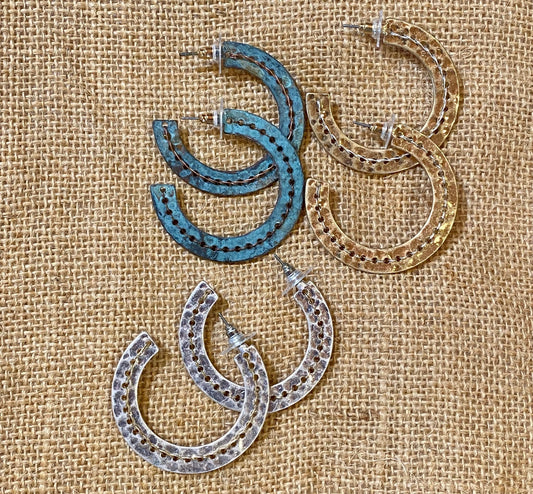 STAMPED METAL HOOPS - CountryFide Custom Accessories and Outdoors