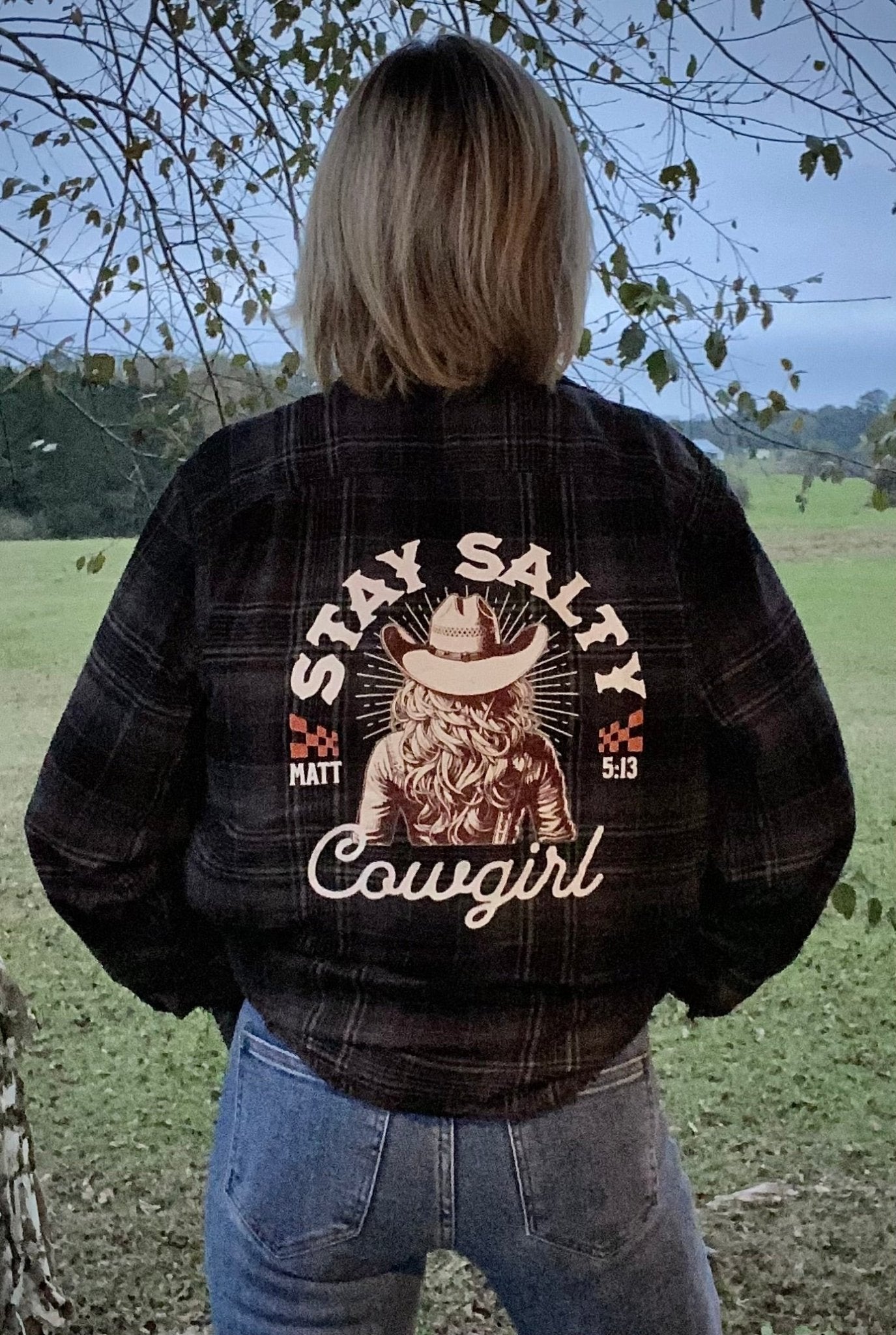 STAY SALTY COWGIRL - CountryFide Custom Accessories and Outdoors