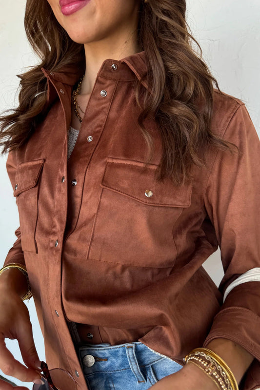 SUNDOWN SUEDE TOP - CountryFide Custom Accessories and Outdoors
